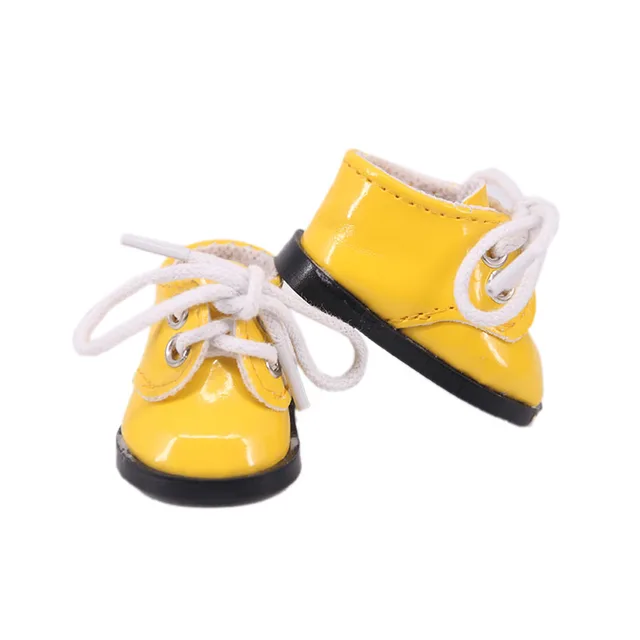 5Cm Doll Shoes Blythe Wellie Wisher Shiny Shoes Velcro&Laces For 14.5 Inch Doll&EXO&Paola Reina Doll Accessories Girl DIY Toys N379