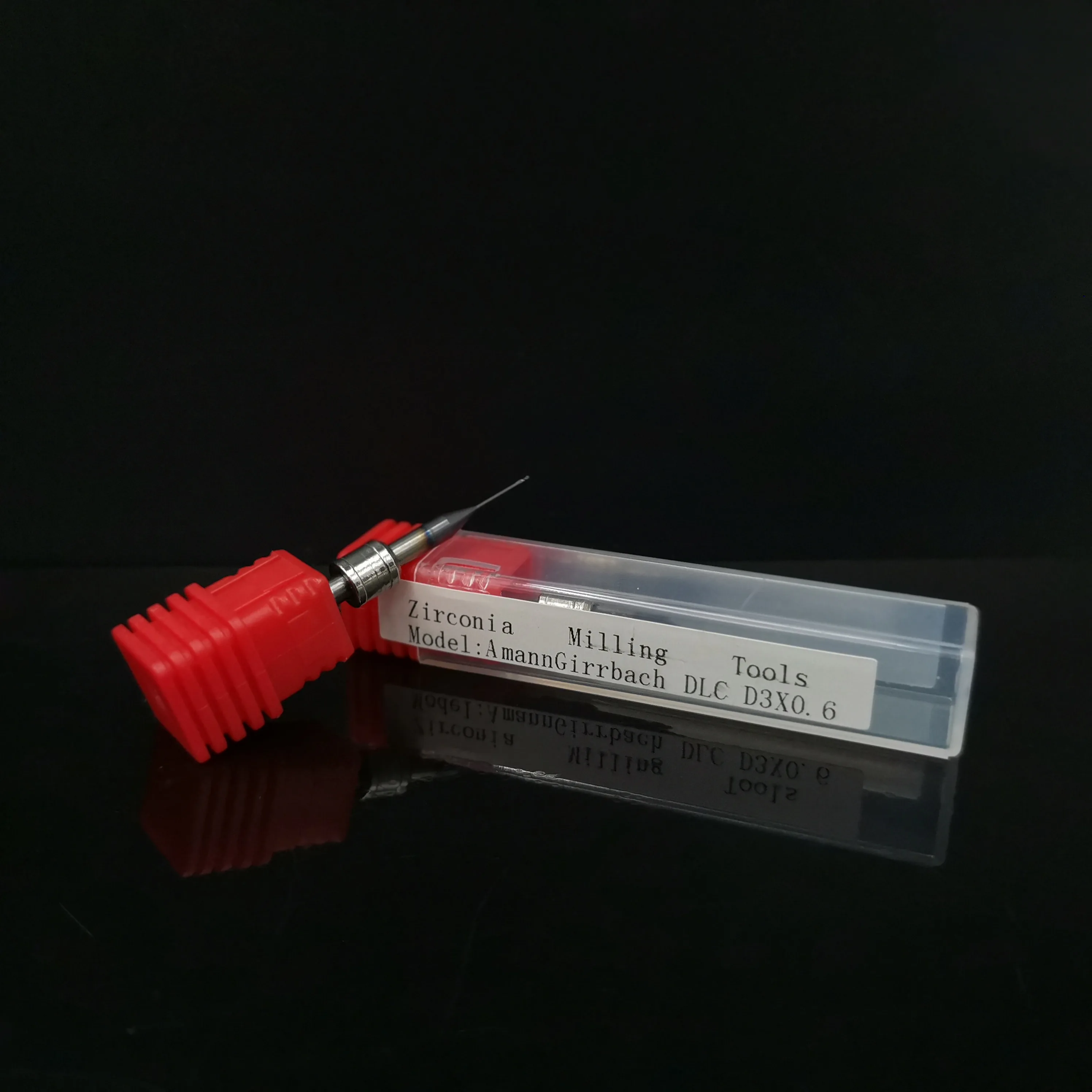 Für Amann Girrbach kompatible Dentalfräser – CVD-beschichtet für CAD/CAM-Zirkonoxidfräsen (Größen 0,6 mm, 1,0 mm, 2,5 mm) – Detail 5