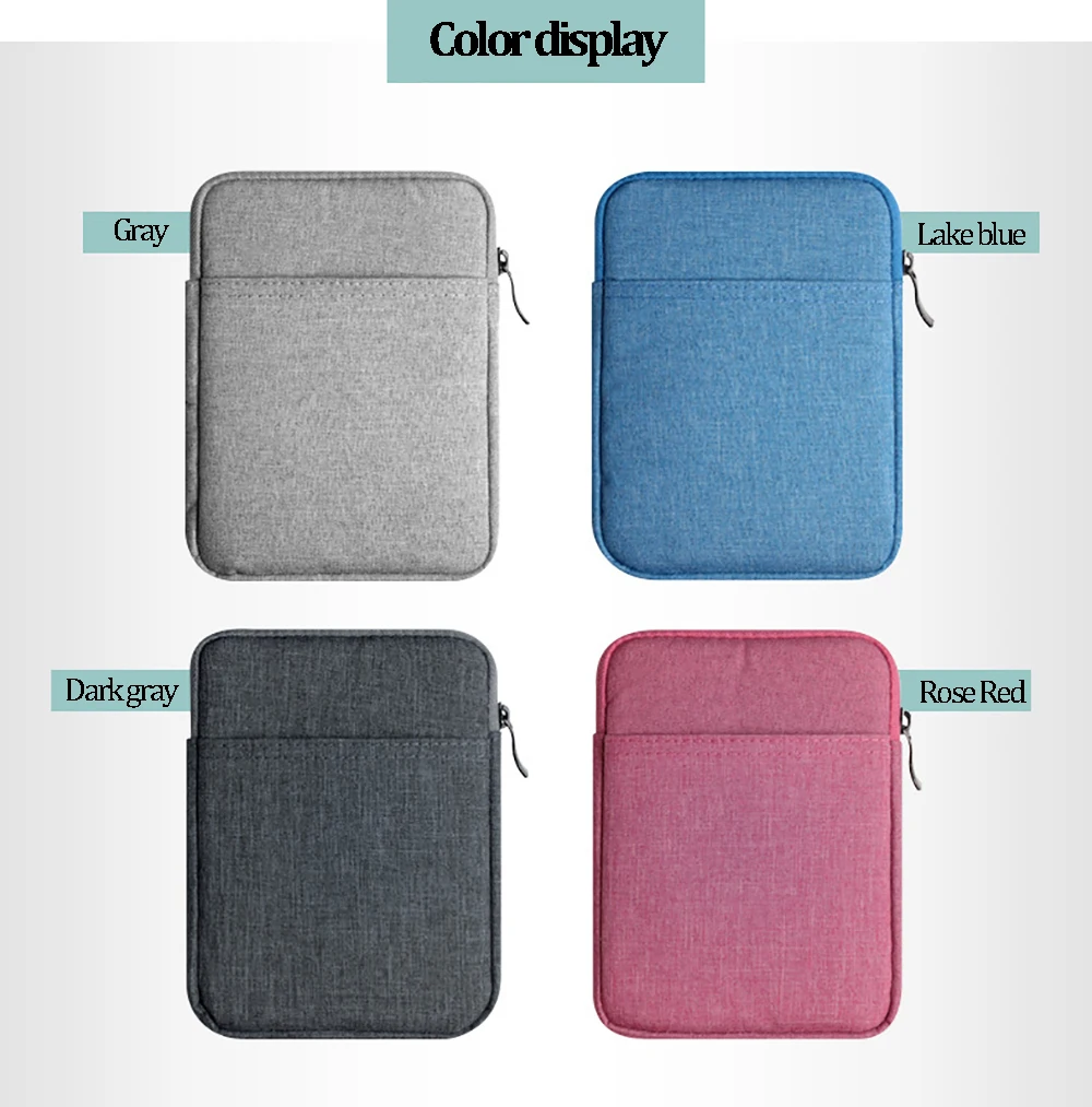 Bolsa de Manga Unissex para Ipad Capa para Ipad Mini 123 Mini 8.3 2023 2023
