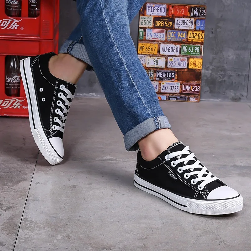 

2021 spring and autumn new trend all-match breathable canvas shoes are lightweight, comfortable and wear-resistant sneakers