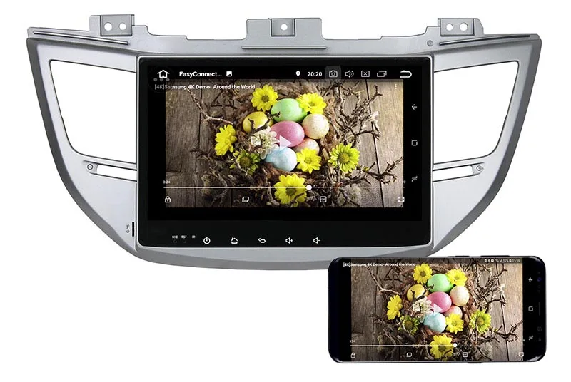 Belsee Восьмиядерный PX5 Ram 4+ 64 ГБ Android 9,0 автомобильный DVD мультимедийный плеер для hyundai Tucson ix35 радио gps навигация