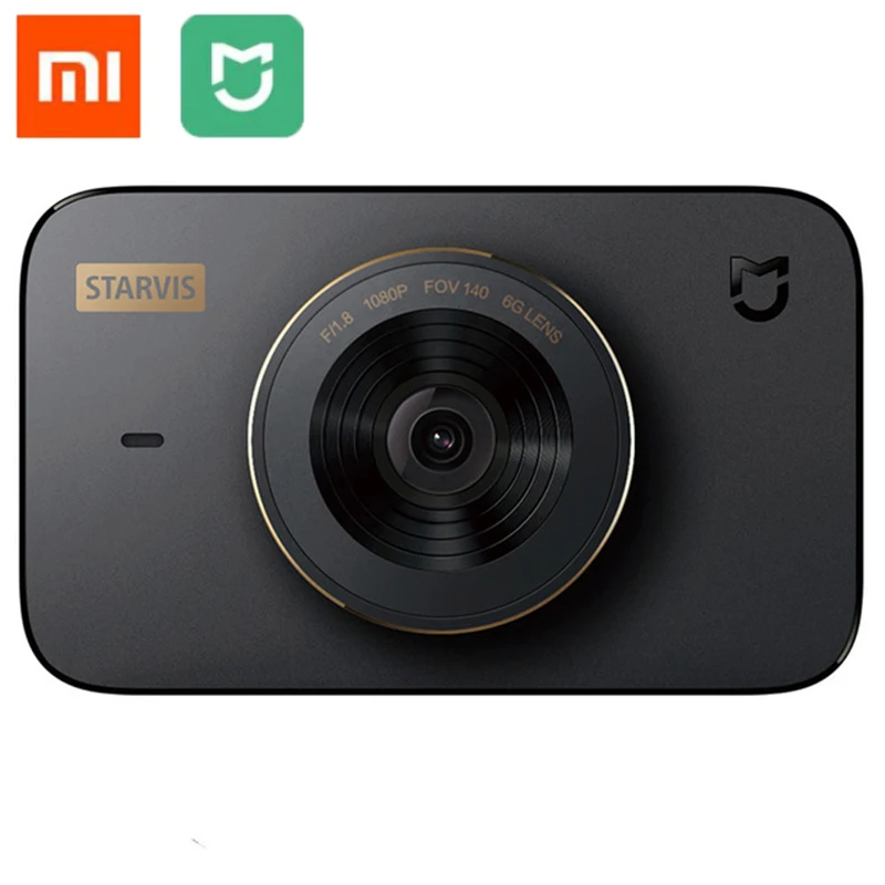 Автомобильный видеорегистратор Xiaomi 1S оригинальный с углом обзора 140 градусов 3 0