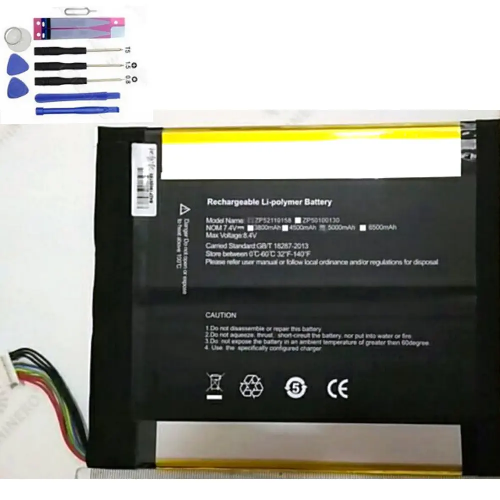 

high quality Original size battery 31155165P 7.6v 5000mah 38wh for Onda pony 21 tablet batteries+tools