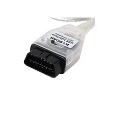 Kable diagnostyczne INPA USB z przełącznikiem K D CAN skanery OBD czytniki kodów OBD2 dla E60 E61 E90 E91 tanie tanio Rohs CN (pochodzenie) Newest english Rosyjski Spanish Lastest Czytniki kodów i skanowania narzędzia