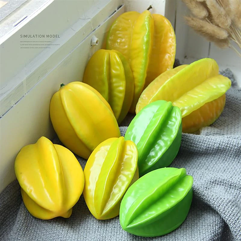 1pc/set Realistic Lifelike Artificial Plastic Fruit Kitchen Fake