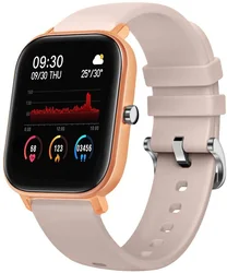 Smart Watch with Heart Rate Sleep Monitor Bluetooth Music Control All-Day Activity Step Counter Smart Bracelet Compatible