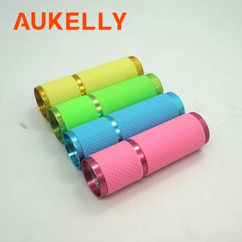 

395nm 9 LED Flashlight Amber Pet Urine Detector Ultra Violet Mini Aluminum Handheld Lamp zaklamp fluorescence detection UV Torch