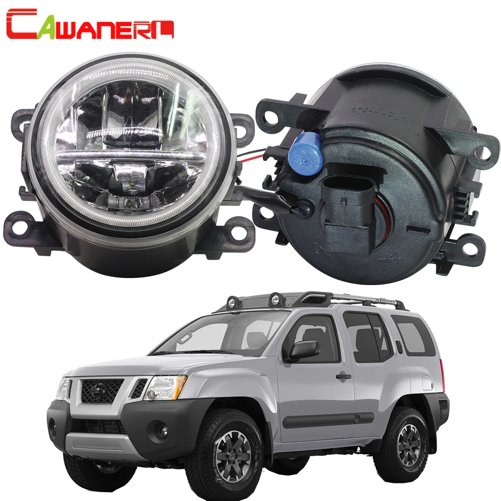 Cawanerl Стайлинг Авто H11 4000LM светодиодный противотуманный фонарь светильник + глаза