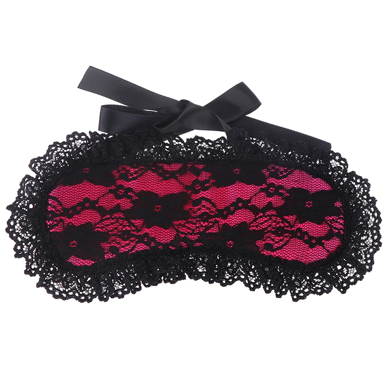 1PCS Travel Relax Aid Blindfolds Sex Eye Mask Lace Blindfold Patch Rest Eye Mask Padded Shade Cover