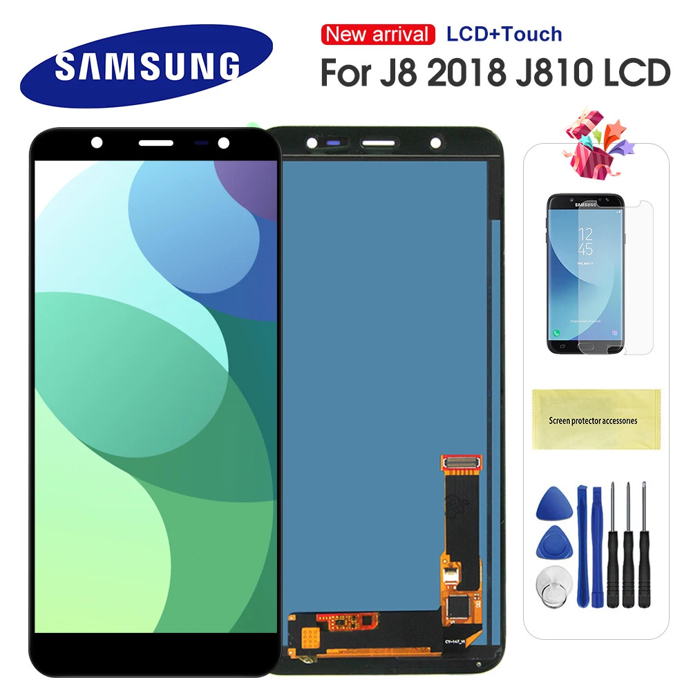 

5.9'' LCD For Samsung J8 2018 J810 LCD J810F J810Y Display Touch Screen Digitizer For Samsung J8 J810 LCD Screen