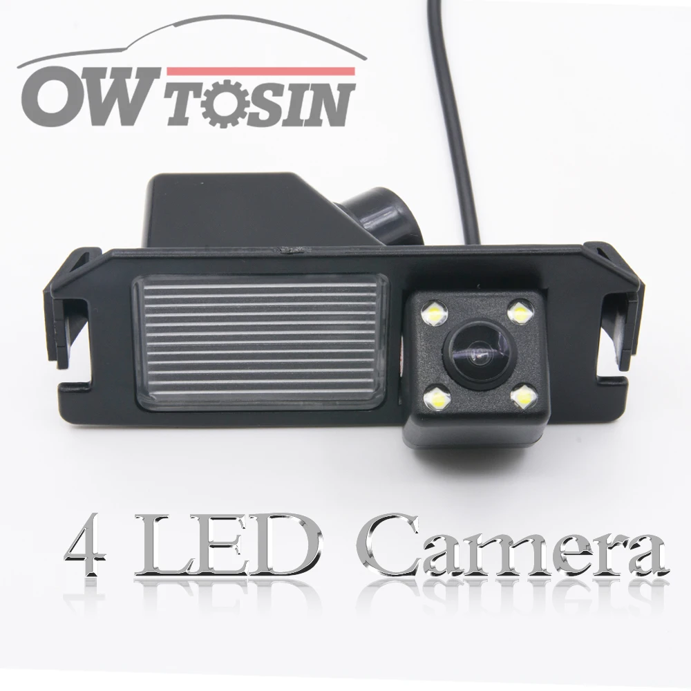 

4 LED light Reverse Rear View Camera For kia plcanto Morning Rio 3 Soul MK1 MK2 Niro DE Car Parking Monitor Night Vision