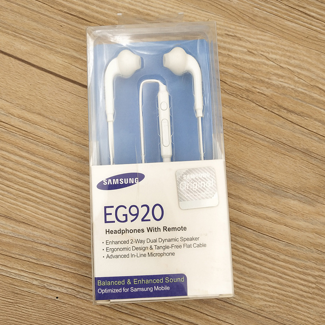 S5830/EHS64/EG920/HS330 In-Ear Earphones 3.5mm Sports Earbuds Headsets With Mic For Galaxy A5 A6 A7 A8 A9 A10 A20 A30 S