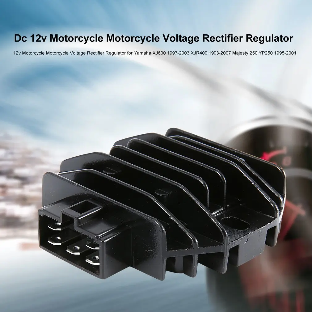 12 В мотоцикл выпрямитель напряжения регулятор для Yamaha XJ600 1997-2003 XJR400 1993-2007 Majesty 250 YP250 1995-2001