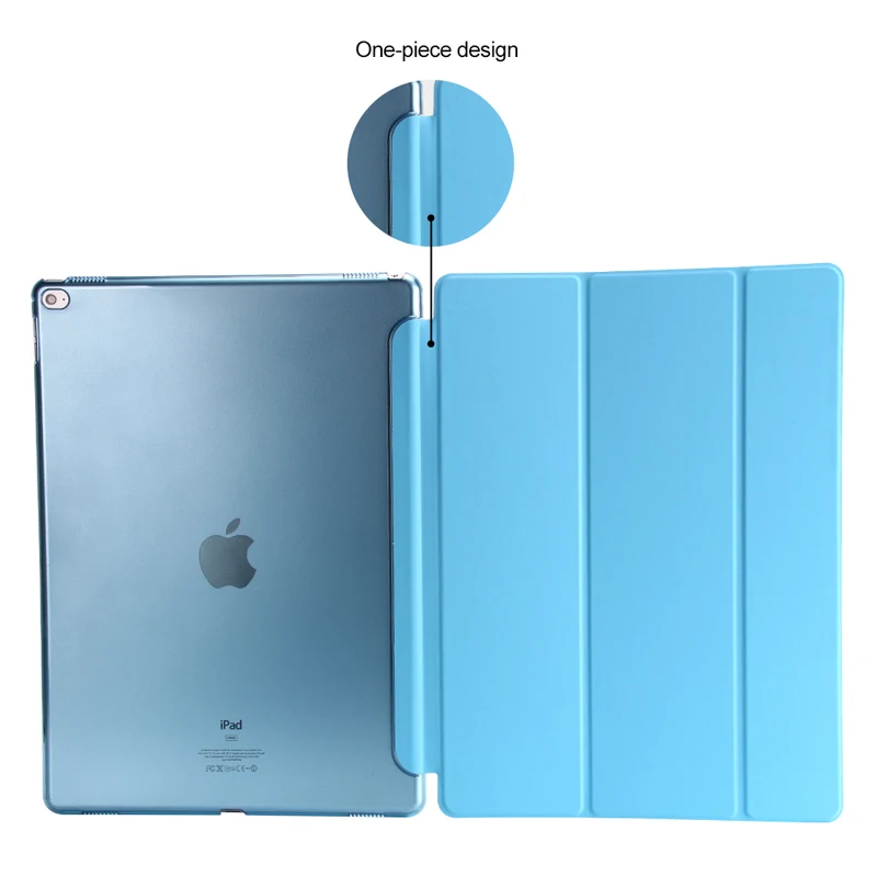Магнитный кожаный чехол для iPad mini5 2019 прозрачная задняя крышка тонкий флип с