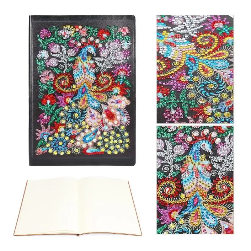 

DIY Notebook Mandala Special Shaped Diamond Painting Sketchbook Painting Book Especially Personality 50 Pages A5 School Supplies