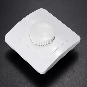 

EU Standard Turn Rotary Dimmer Knob-operated Control Panel LED Light Bulb Lamp Dimming Switch