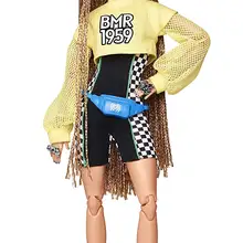 Оригинальная модная Кукла Barbie BMR1959 с плетеными волосами, 18 шарниров, настоящая кукла Барби, рождественские подарки, игрушки