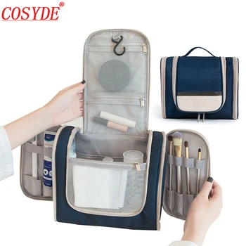 

2020 Waterproof Makeup Bag Travel Hanging Cosmetics Bag For Men Wash Toiletries Travel Organizer Bag Ladies Beauty Make Up Bag