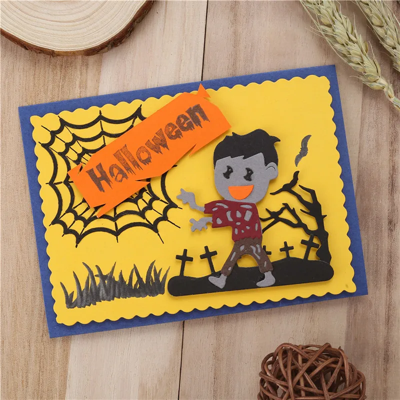 

InLoveArts Halloween Dies Boy Metal Cutting Dies for Card Making Scrapbooking Embossing DieCut Stencil Craft New 2019 for Dies