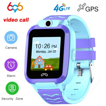 

696 Q51 4G Kids Smart Watch Video Call IP67 Waterproof GPS+WIFI+LBS SOS Smartwatch Kids Camera Tracker 600mAh Battery