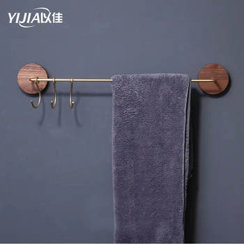

Bathroom Towel Rack Bathroom Brass Single Rod Towel Bar Shelf Towel Rack