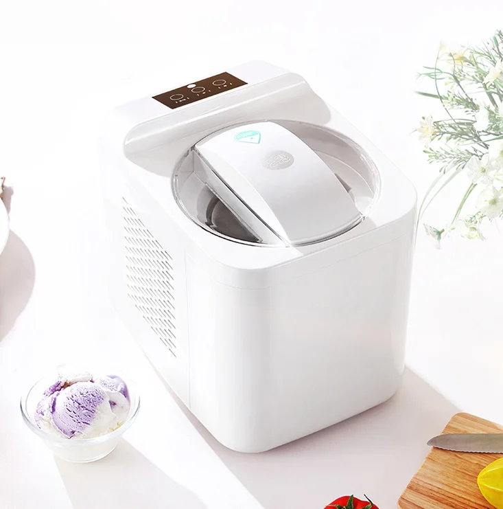 1L домашняя автоматическая мини машина для мороженого Бытовая умная самохолодная