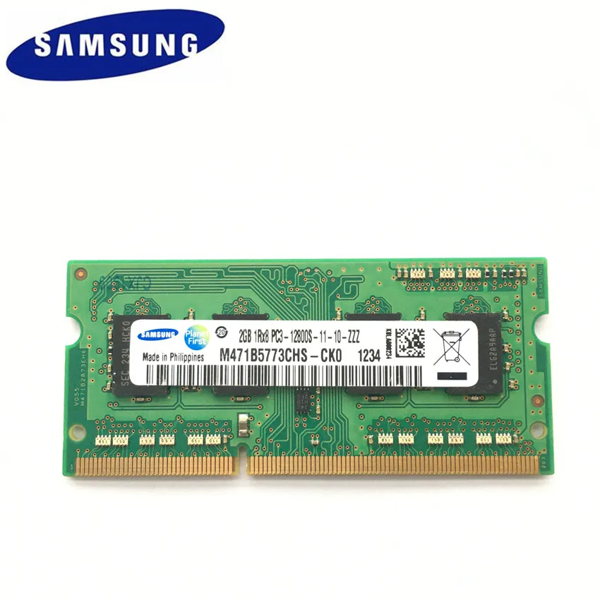SAMSUNG DDR3 2GB PC3 1RX8 2RX16 12800S 2GB 1600Mhz Память ноутбука 2G PC3 12800S 1600 MHZ модуль ноутбука SODIMM ram