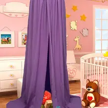 Одежда из хлопка для малышей; навес, противомоскитная сетка против комаров кровать для принцессы навес украшение комнаты девочки Полог для борьбы с вредителями отклонить