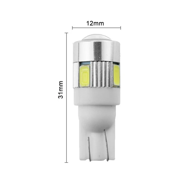 Ampoule led T10 W5W - (6SMD-5630)