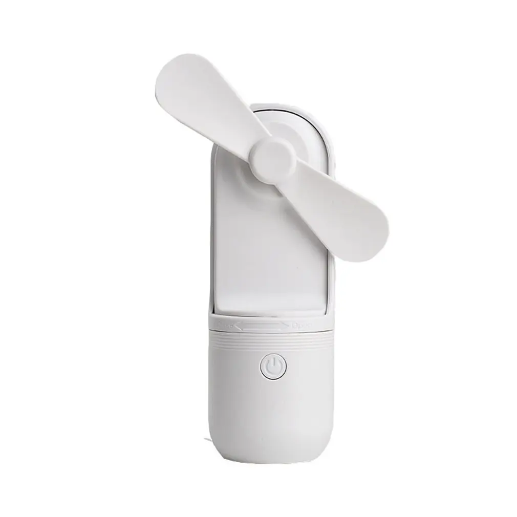 

Cute Capsule Cartoon Mini USB Portable Charging Handheld Fan Multi-function Gift Small Fan Soft Blade