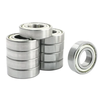 

10 Pcs 6003Z Single Row Shielded Deep Groove Ball Bearings 17x35x10mm