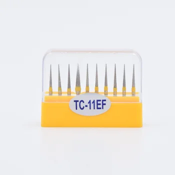 

High quality 50pcs Dental Diamond FG High Speed Burs for Polishing Smoothing Dental diamond Burs