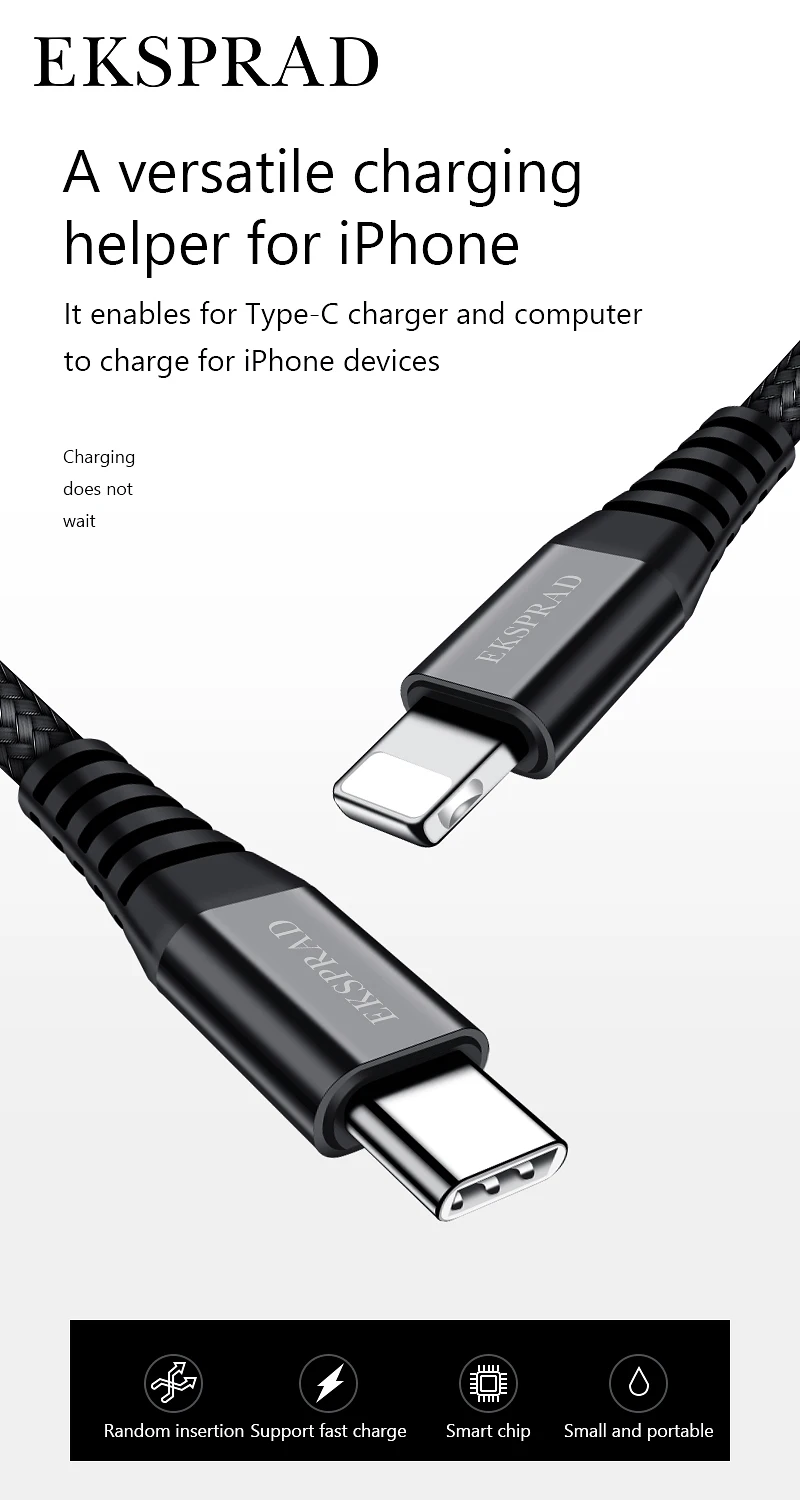 18 Вт PD зарядный кабель USB C для Lightning Кабель для iPhone 11 Pro зарядный кабель type C кабель для передачи данных для Apple 11 Pro USB C шнур