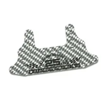 1,5 мм Серебристый HG карбоновый задний тормоз остается полностью Cowled Mini 4WD 25th Anniv. 95125 15518 запасные части для модели автомобиля Tamiya