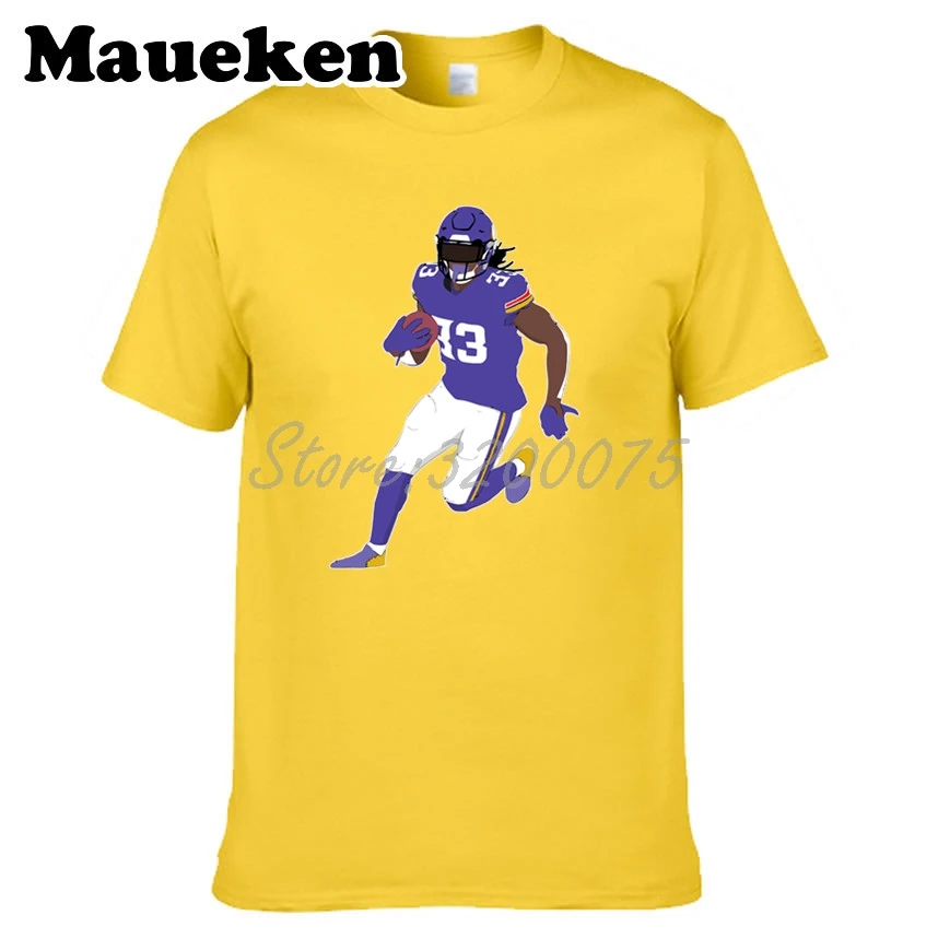 Мужская футболка Cookin Fire Dalvin Cook 33 одежда футболка мужская футболка для фанатов подарок футболка с круглым вырезом W19102605