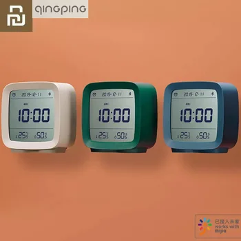 

Youpin Qingping Bluetooth Temperature Humidity Sensor Mijia Night Light LCD Alarm Clock Mihome App control Thermometer