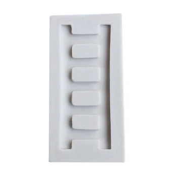 

Silicone Mold Ladder Design Fondant Candy Making Mould Cake Decorating Tool Chocolate Polymer Clay Making Supplies HOT #