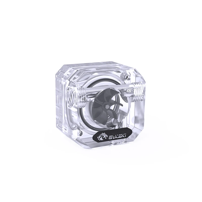 Bykski-medidor de Fluxo de Água Fosco Monitoramento de Fluxo Computador Refrigeração de Água Rgb ou Argb Sync B-fmpe-v3-x 12v 5v - Imagem 4