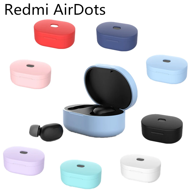 Новое поступление силиконовый защитный чехол для наушников Xiaomi Redmi Airdots