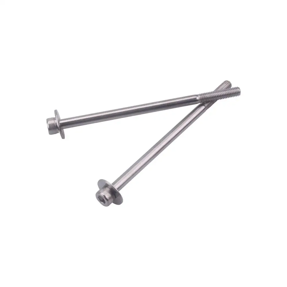 RASTP-10Pcs болты впускного коллектора комплект из нержавеющей стали для двигателей Chevy V8 для GEN III LSX LS2 LS3 LS6 M6 x 110 мм RS-014