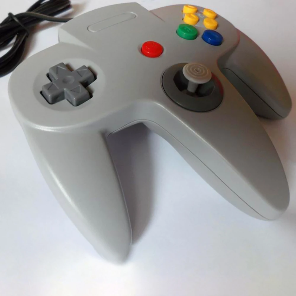 Для N64 геймпад джойстик USB проводной игровой джойстик игровой коврик для nintendo Gamecube игровой куб Mac Геймпад Классический ПК игровой контроллер