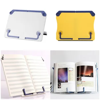 

Portable Bookends Stand Reading Book Stand Books Music Score Recipe Shelf Cookbook Bookend Tablet Folding Holder Organizer