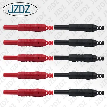 

JZDZ J.10040 10 PCS 4mm high quality safety retractable banana plug