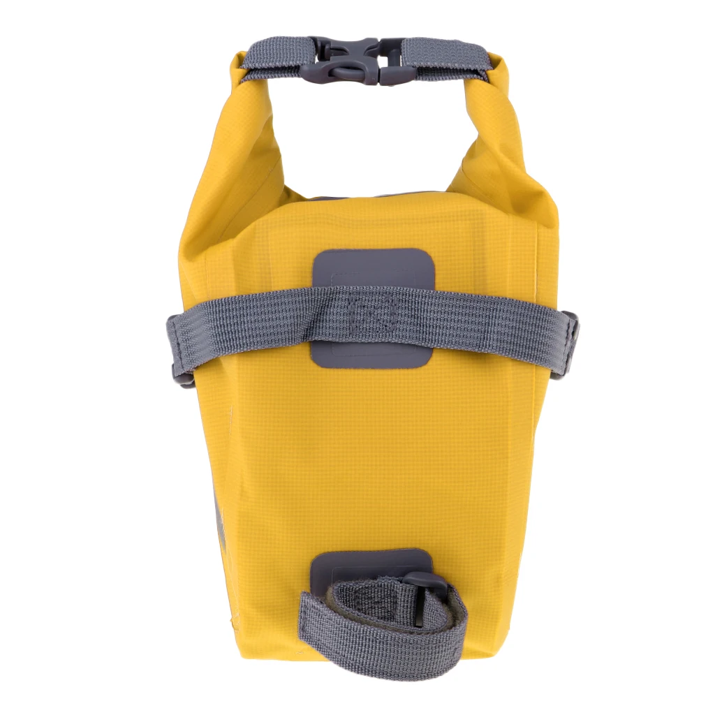 Цвет: желтый Waterproof Mountain Road Bicycle Under Seat Pack, Reflective Cycling Rear Large Storage Pouch Rear Top Tube Bag - Цвет: Цвет: желтый