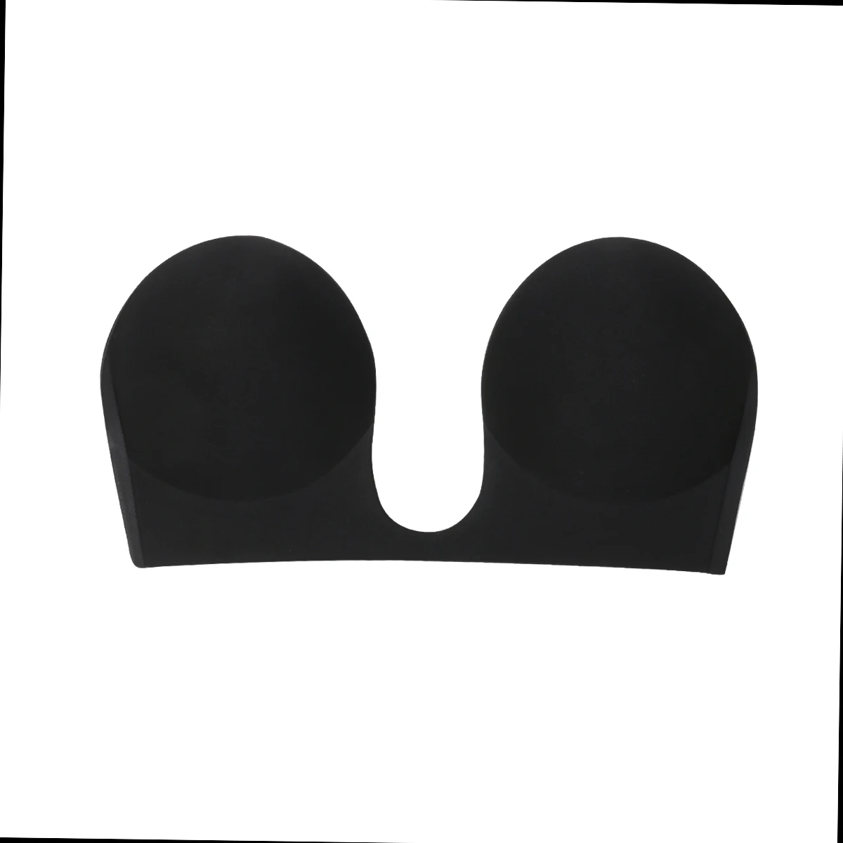 Push Up Invisible Strapless Bra Silicone Backless Self Adhesive