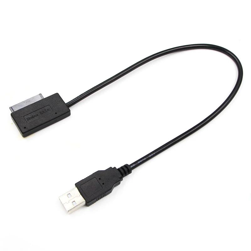 Ноутбук USB 2,0 naar Mini Sata II 7 + 6 13Pin адаптер конвертер кабель для ноутбука CD/DVD rom Slimline привод кабель для передачи данных адаптер| |   | АлиЭкспресс