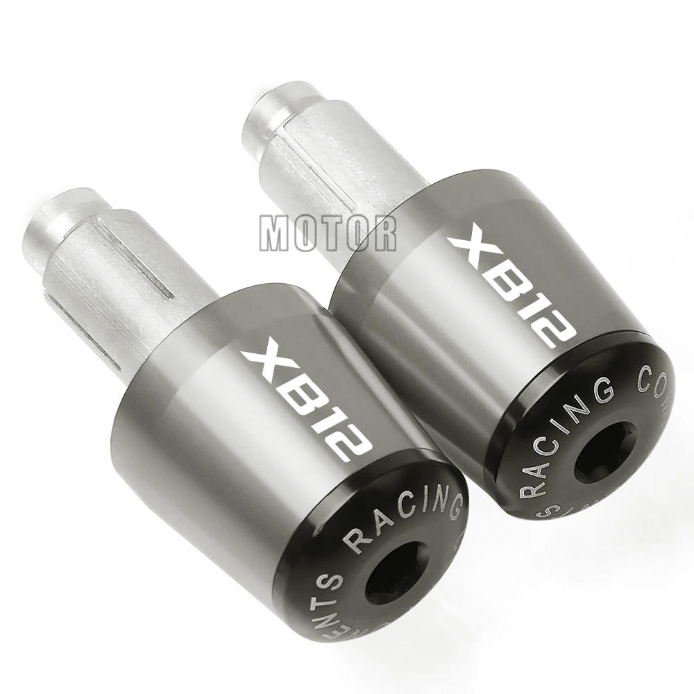 Для Buell XB12 2004-2008 XB12R/XB12Scg/XB12Ss 2009 XB 12 R/Scg/Ss мотоцикл 7/" 22 мм рукоятки на руль колпачок наконечники - Цвет: Titanium