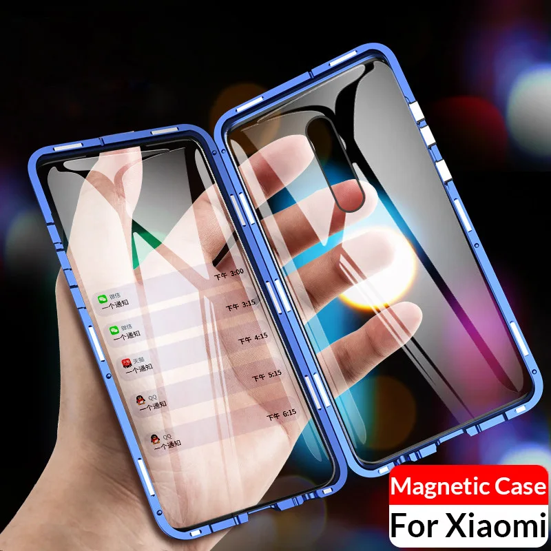 360 магнитный адсорбционный чехол для телефона для Xiaom mi 9t mi 9t t9 откидная жесткая задняя крышка Магнитный чехол для Xiomi Red mi Note 8 Pro Note 7