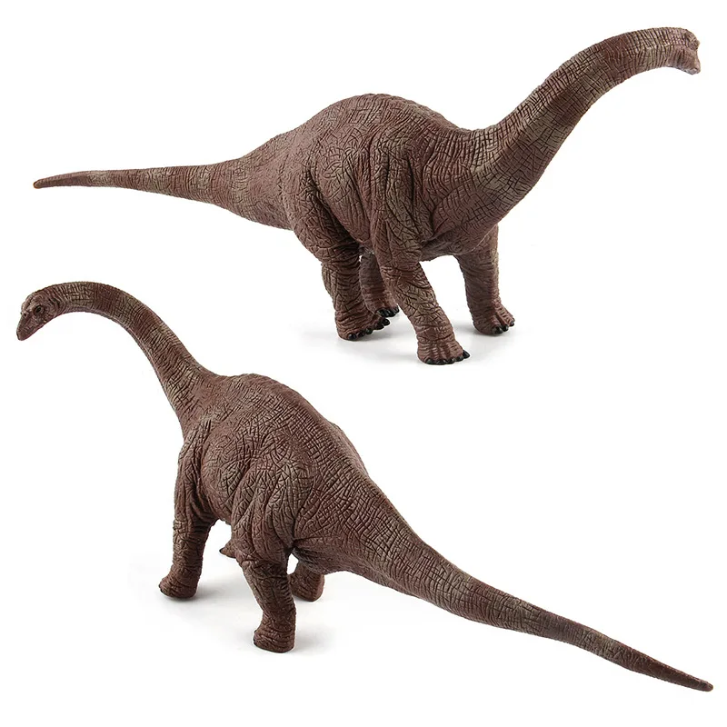 

English Details Dinosaur World Garage Kit Model Toy Brontosaurus Puzzle Dragon Appleton Spit Dragon Decoration