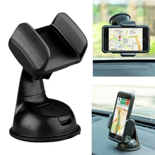 Suporte universal de carro para celulares, suporte de painel de rotação 360 graus com ventosa suporte para iphone